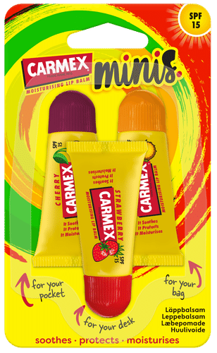 Carmex 迷你管装润唇膏 3x5g