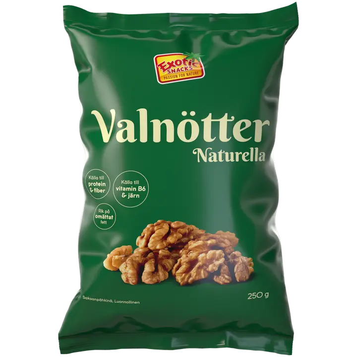 Exotic Snacks Saksanpähkinä 250g-Exotic Snacks 核桃 250g