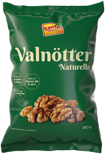 Exotic Snacks 核桃 250g|Exotic Snacks Saksanpähkinä 250g