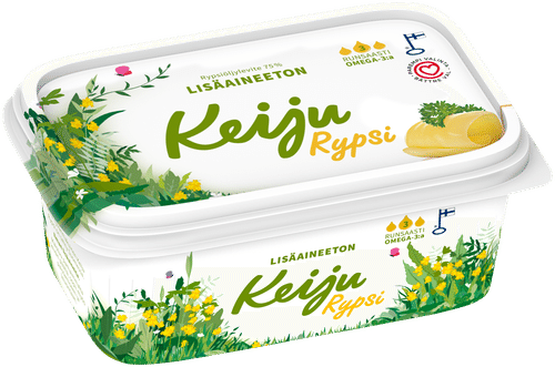 Keiju Rypsi rypsiöljy-kasvirasvalevite 75 % 400 g