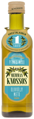 Memmas Knossos 温和橄榄油 500 ml|Memmas Knossos Oliiviöljy mieto 500 ml