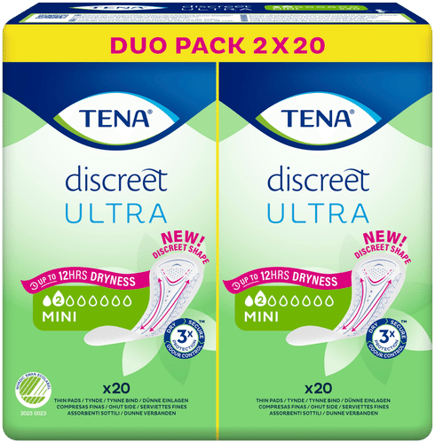 Tena Discreet TENA 女士失禁护垫 Discreet Mini 40 kpl