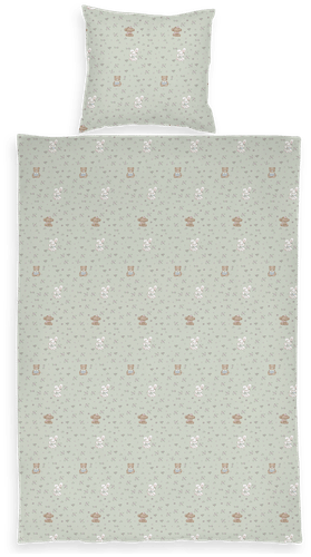 Ciraf 婴儿被套套装 Teddy 85x125+35x45厘米|Ciraf vauvan pussilakanasetti Teddy 85x125+35x45 cm