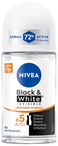 NIVEA 50毫升黑白隐形强效防护止汗走珠