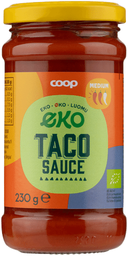 Coop tacokastike medium luomu 230 g