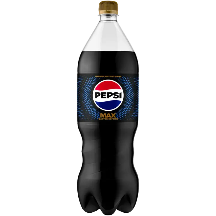 Pepsi Max Caffeine-Free virvoitusjuoma 1,5 l|Pepsi MAX 不含咖啡因的软饮料 1,5 l