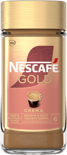 Nescafé Gold Crema 100g pikakahvi purkki|Nescafé 金色 Crema 100 克速溶咖啡罐