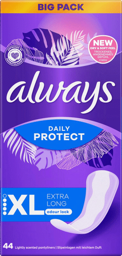 Always 44片 Daily Protect Extra Long 护垫