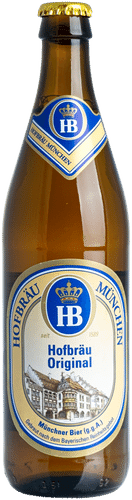 HOFBRÄU 原味麦芽饮品 50cl瓶 5.1%