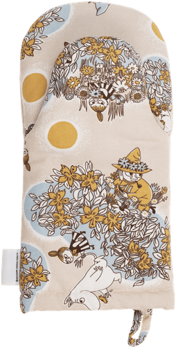 Moomin Arabia 烤箱手套 15x34厘米 挚友|Moomin Arabia uunikinnas 15x34cm Sydänystävät