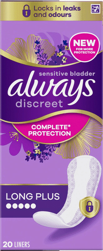 Always Discreet Long Plus 20片失禁护垫