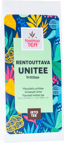 Forsman tea Rentouttava Unitee kofeiiniton maustettu yrttitee 60 g|Forsman 茶 Relaxing Unitee 无咖啡因风味花草茶 60 g