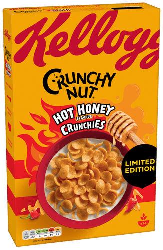 KELLOGG'S Crunchy Nut Hot Honey 420g|Kellogg's 脆坚果热蜂蜜 420g