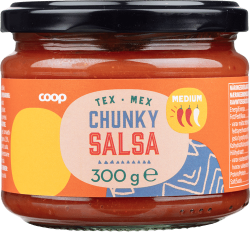 Coop 中辣莎莎酱 300 g|Coop salsakastike medium 300 g