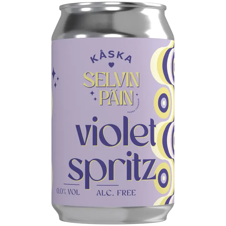 Selvin Päin & Kåska Violet Spritz 0,0% 330ml|Kåska 塞尔文·潘 & 卡斯卡紫罗兰喷雾 0.0% 330ml