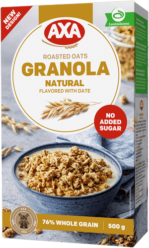 AXA Granola Natural 500g|AXA 原味格兰诺拉 500g