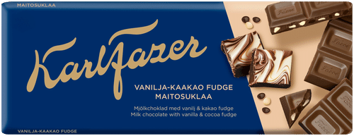 Karl Fazer 香草可可巧克力板 180 g|Karl Fazer Vanilla-kaakao suklaalevy 180 g