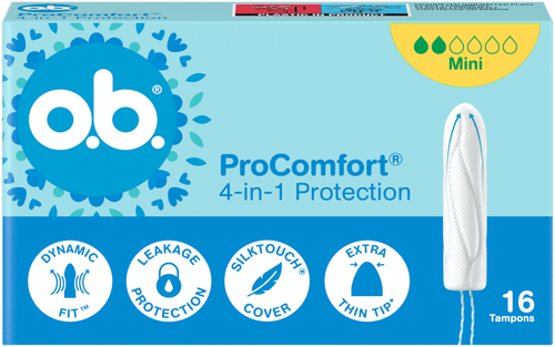 o.b. ProComfort® Mini 卫生棉条 16件
