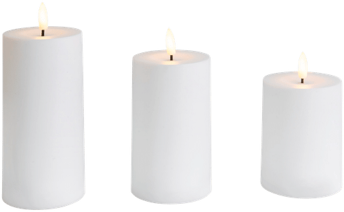 Airam led-kynttiläsetti Saraby, valkoinen