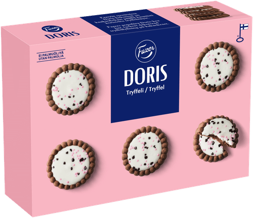 Fazer 多丽丝松露夹心饼干 250g|Fazer Doris Tryffeli täytekeksi 250g