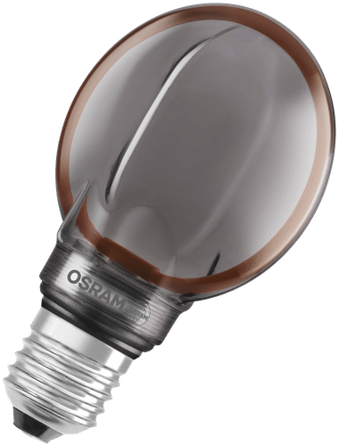 OSRAM LED装饰灯泡 Globe80 4W 1800K E27 烟灰色O型灯丝