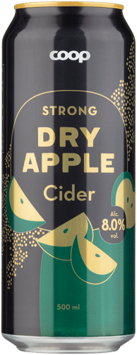 Coop Strong Dry Apple 8.0% vol 0.5L 干苹果饮品