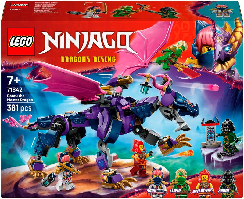 LEGO 罗恩图大师龙|LEGO® Ninjago 71842 Rontu-mestarilohikäärme