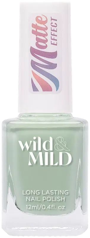 Wild&Mild 哑光指甲油 MT53 阿鲁巴与牙买加 12 ml|Wild&Mild Matte Effect nail polish MT53 Aruba & Jamaica 12 ml