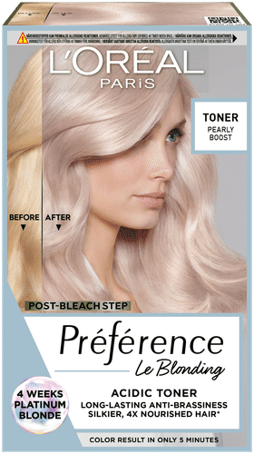 L'Oréal Paris Préférence Le Blonding Pearly Boost kevytväri 02