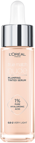 L'Oréal Paris True Match Nude Plumping Tinted Serum 0,5-2 Very Light -meikkivoide 30 ml