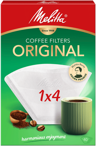 Melitta 1x4/80 白色滤纸