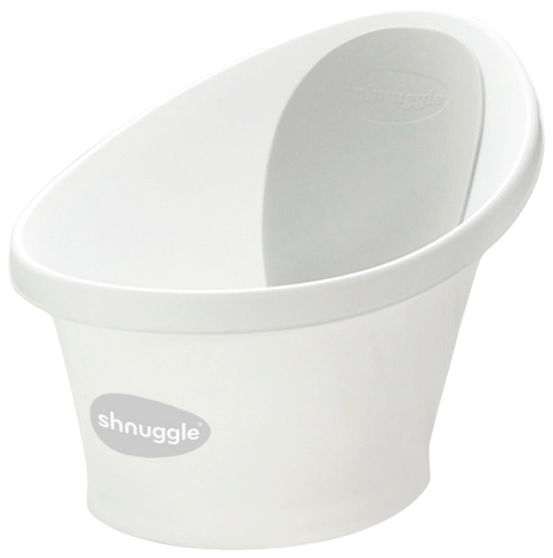 Shnuggle 白色/灰色婴儿浴盆|Shnuggle valkoinen/harmaa vauvan kylpyamme on suunniteltu tekemään kylpemisestä vähemmän stressaavaa vanhemmille ja hauskaa vauvalle.