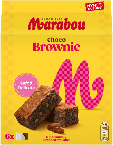 Marabou 布朗尼烘焙点心 150g|Marabou Brownie Leivonnaiset 150g