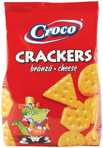 Croco 奶酪味咸饼干 100g|Croco juustonmakuisia suolakeksejä 100g