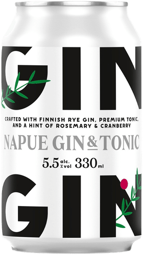 Kyrö Gin & Tonic 5,5 til-% 0,33 l long drink tölkki