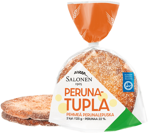 Leipomo Salonen Perunatupla 2/125 g vehnä-perunaleipä|None 萨洛宁面包坊 双土豆面包 2/125克 小麦土豆面包
