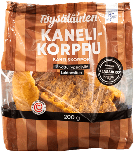Töysäläinen 肉桂面包干 200g|Töysäläinen kanelikorppu 200g