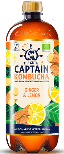 The Gutsy Captain Kombucha 姜柠檬有机康普茶 950ml