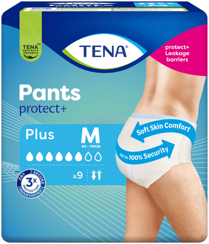 Tena Pants Plus中号失禁裤 9 kpl