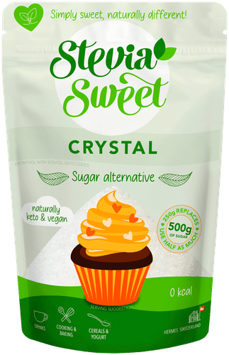 SteviaSweet Crystal kidemakeutusaine 250g|SteviaSweet 晶体甜味剂 250g