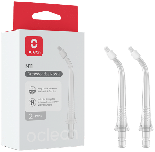 Oclean N11替换喷嘴 W10用 透明 2件 C05000023