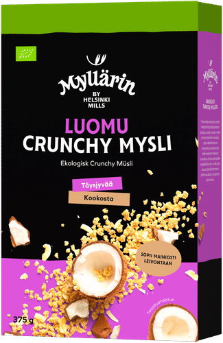 Myllärin Luomu Crunchy Mysli 375 g|Myllärin 有机脆麦片 375 g