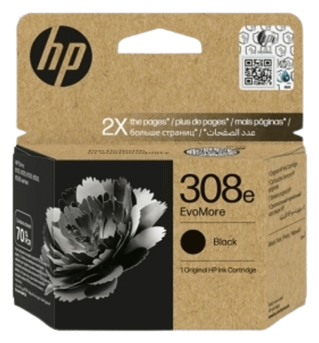 HP 墨盒308e黑色