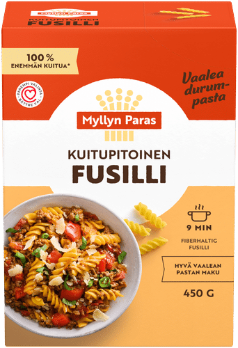 Myllyn Paras Kuitupitoinen Fusilli pasta 450g