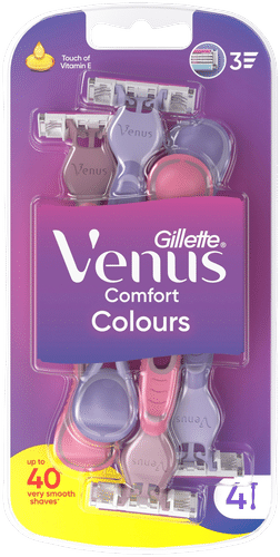 Gillette Venus3 Colors 4kpl varsiterä