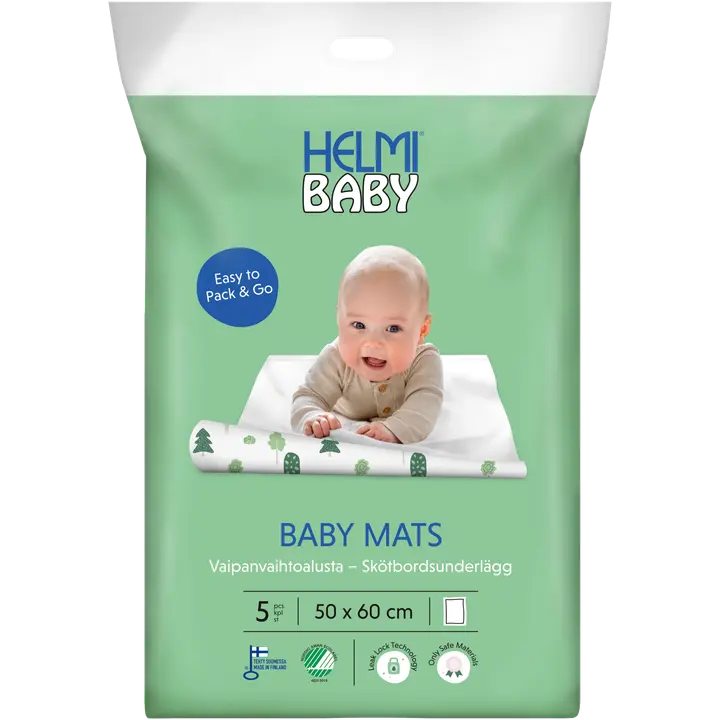 Helmi Baby Vaipanvaihtoalusta 5 kpl|Helmi 婴儿尿布更换托盘 5 kpl