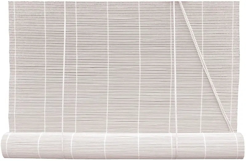 Pisla 竹卷帘 Ming 100x170厘米 半透明白色