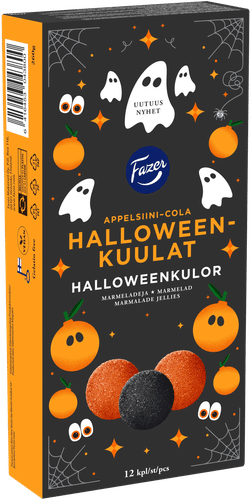Fazer Halloweenkuulat makeisrasia 260g