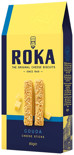 Roka 高达干酪脆芝士条 80 g|ROKA Gouda rapea juustotikku 80 g