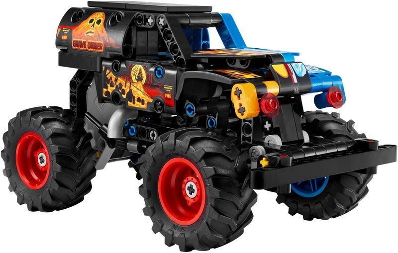 LEGO 科技机械 42219 Monster Jam™ Grave Digger™ 火与冰|LEGO® Technic 42219 Monster Jam™ Grave Digger™ tuli ja jää